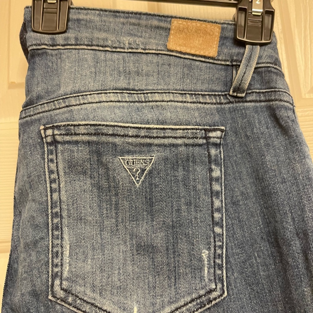 GUESS ripped jeans